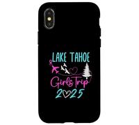 Lake Tahoe Girls Trip 2025 Vacation Party Matching Travel Case for iPhone X/XS