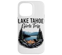 Lake Tahoe Girls Trip Campfire Lake Weekend Case for iPhone 14 Pro Max