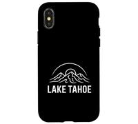 Lake Tahoe Mountain Sunset Outdoor Case for iPhone X/XS