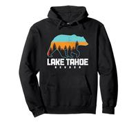 Lake Tahoe Nevada Bear Pride Hiking Camping Vintage Pullover Hoodie