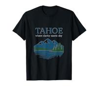 Lake Tahoe Pride Mountain Reflection Design T-Shirt