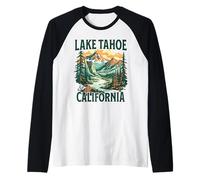 Lake Tahoe Raglan Baseball Tee