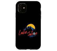 Lake Tahoe Ski California Vintage Sunset Mountain Case for iPhone 11