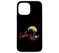 Lake Tahoe Ski California Vintage Sunset Mountain Case for iPhone 13 Pro Max