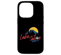 Lake Tahoe Ski California Vintage Sunset Mountain Case for iPhone 14 Pro