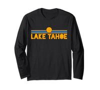 Lake Tahoe - Vintage Retro California Souvenir Gift Long Sleeve T-Shirt
