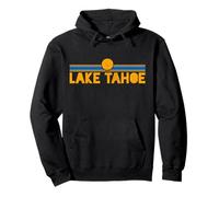 Lake Tahoe - Vintage Retro California Souvenir Gift Pullover Hoodie