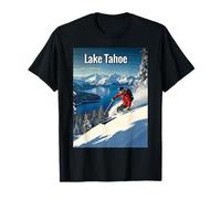 Lake Tahoe Winter Skiing Adventure T-Shirt