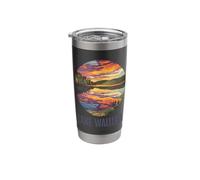 Lake Wallula Sunset Reflections Panorama Stainless Steel Insulated Tumbler