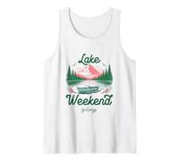 Lake Weekend Vacation Trip Billings Montana Tank Top