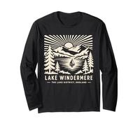 Lake Windermere Lake District Souvenir Gift Long Sleeve T-Shirt