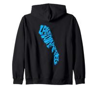 Lake Winnipeg Enthusiast's Dream Design Zip Hoodie