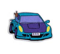 LAKEA Enthusiast Racing Car Shaped Tufting Rug Boy Living Room Bedroom Decor Carpet Embroidered Non-Slip Floor Mat Doormat Home Decor (29.5X19.7inch)