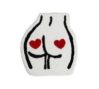 LAKEA Sexy Bathroom Tufted Rugs (HeartShape)