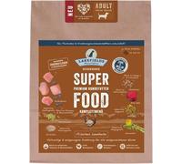 LAKEFIELDS MANUFAKTUR Super Food Premium Dry Dog Food, Chicken 61%, Grain-Free Dry Food for Small Adult Dogs, Complete Food with Chicken Meat, Size: 3 x 1 kg