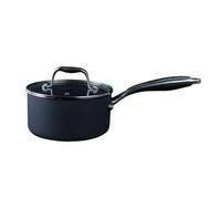Lakeland 16cm Hard Anodised Saucepan with Lid, 1.6 Litre Capacity, Non-Stick, Induction Compatible