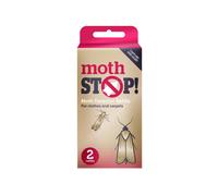 lakeland 2 Moth Stop Clothes & Carpet Moth Detector & Trap Refills - Active For Up To 8 Weeks