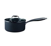 Lakeland 20cm Hard Anodised Saucepan with Lid - 2.3 Litre Capacity - Non-Stick - Suitable for All Hobs Including Induction