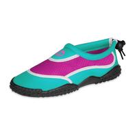 Lakeland Active Girl's Eden Aquasport Water Shoes Holiday Surf Sea Barefoot Swimming Paddleboard - Teal/Pink - 9 Child UK
