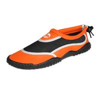 Lakeland Active Men’s Eden Water Shoes - Adjustable, Quick Drying & Breathable for Beach and Swimming - Orange/Black - 13 Child UK
