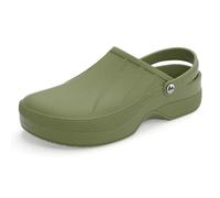 Lakeland Active Men's Allonby Garden & Work Clogs Waterproof Wide Fit - Moss Green - 4 UK