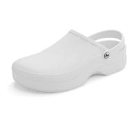 Lakeland Active Men's Allonby Garden & Work Clogs Waterproof Wide Fit - White - 10 UK