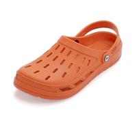 Lakeland Active Men's Coniston Ultra-Breathable Clogs for Summer Holidays and Everyday Use - Burnt Orange - 9 UK