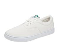 Lakeland Active Men's Hudson Canvas Trainers - White - 6.5 UK