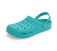 Lakeland Active Women's Coniston Ultra-Breathable Clogs for Summer Holidays and Everyday Use - Teal - 5 UK