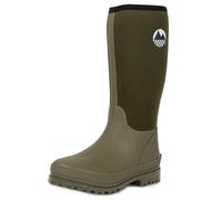 Lakeland Active Women's Rydal Neoprene Insulated Rubber Wellington Mucker & Yard Boots - Moss Green - 4 UK