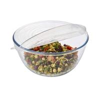Lakeland Clear Reusable Silicone Stretch Lids (Pack of 6 assorted sizes)
