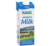 Lakeland Dairies Long Life Whole Milk - 12x1ltr
