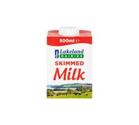 Lakeland Dairies Skimmed Milk 500ml (Case of 12 x 500ml)
