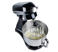 Lakeland Deluxe 6.5 Litre Stand Mixer Black Planetary mixing action. 10 speed settings Includes whisk, dough hook and beater