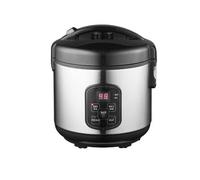 Lakeland Digital Rice Cooker 1L - 4-6 Portions White & Brown Plus Porridge Setting