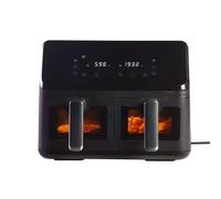 Lakeland Dual Basket Air Fryer with Easy View Windows 8L - 2 x 4L Independent Non-Stick Baskets