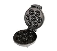Lakeland Electric Doughnut Maker Machine - Bakes 7 Mini Ring Doughnuts, Non-Stick Hotplates for Oil-Free Healthy Baking, Automatic Temperature Contro