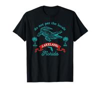 Lakeland Florida Alligator Do Not Pet The Locals Funny T-Shirt