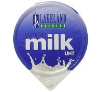 Lakeland Full Fat Milk Pots (Pack of 120 x 12ml) (Packing may vary)