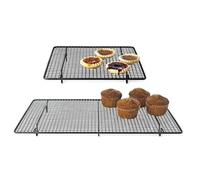Lakeland Large & Small Cake & Biscuit Cooling Rack Duo (45 x 26cm & 26 x 23cm)