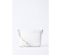 Lakeland Leather 'ambleside' Leather Cross Body Bag In White White One Size