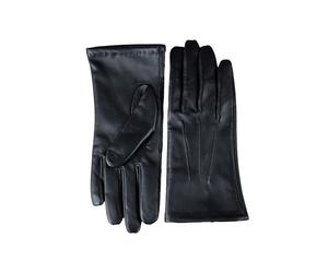 Lakeland Leather Becky Women’s Leather Gloves - Real Leather, Fleece-Lined Table Cut Gloves