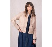 Lakeland Leather Brathay' Collared Leather Jacket In Light Brown Light Brown 18