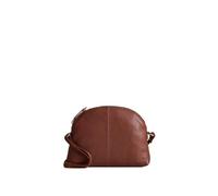 Lakeland Leather Elterwater Cross Body Bag - Real Leather Curved Shoulder Bag with Zip Closure, Adjustable Strap, Compact Everyday Handbag for Women