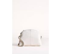 Lakeland Leather 'elterwater' Curved Leather Cross Body Bag In White White