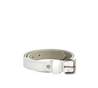 Lakeland Leather Keswick Real Leather Women's Belt (X-Large, White)