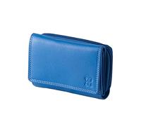Lakeland Leather Ladies 12.5cm Leather Purse in Blue