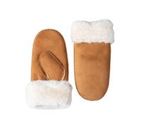 Lakeland Leather Ladies' Classic Sheepskin Mittens (Tan)