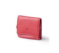 Lakeland Leather Ladies Small Leather Flapover Purse in Red
