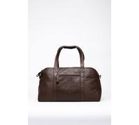 Lakeland Leather Men's 'Silloth' Leather Medium Holdall in Brown Lakeland Leather Brown